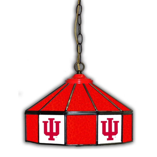 Indiana University 14" Glass Pub Lamp