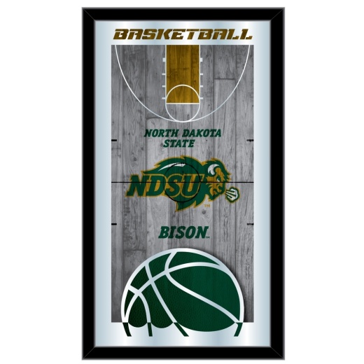 North Dakota State 15" X 26" Basketball Mirror By Holland Bar Stool Company