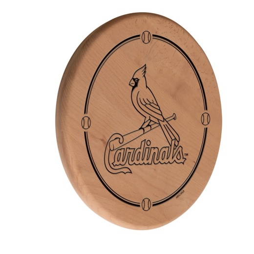 St. Louis Cardinals 13" Laser Engraved Solid Wood Sign By Holland Bar Stool Co