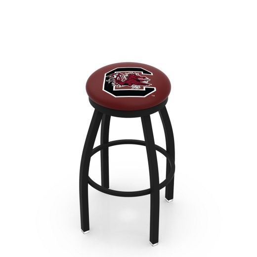L8b2b Black Wrinkle South Carolina Swivel Bar Stool With Accent Ring By Holland Bar Stool Company