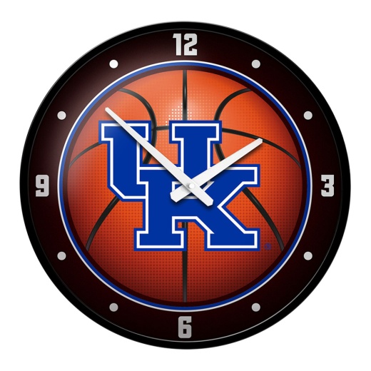 Kentucky Wildcats: Basketball Modern Disc Wall Clock