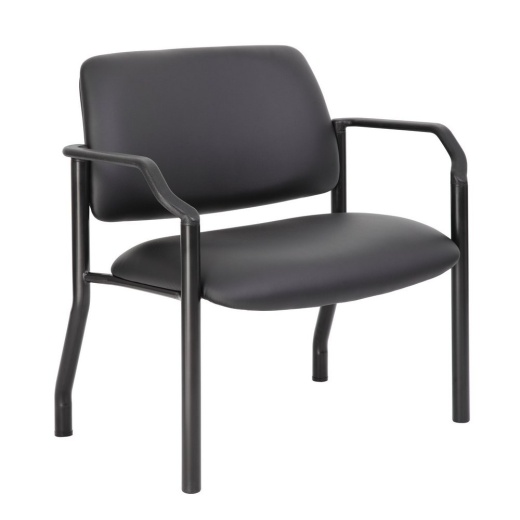 Boss Antimicrobial Guest Chair, 500 Lb. Weight Capacity