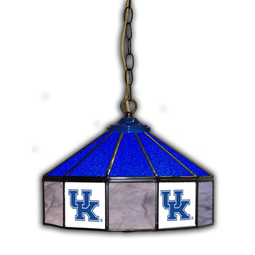University Of Kentucky 14" Glass Pub Lamp
