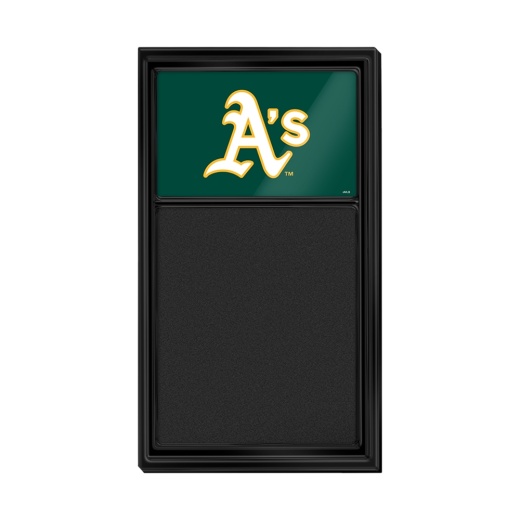 Oakland Athletics: Logo Chalk Note Board