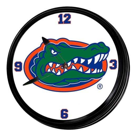 Uf Florida Gators 19" Led Team Spirit Clock