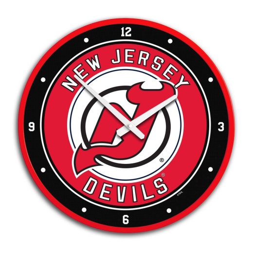 Jersey Devils: Modern Disc Wall Clock