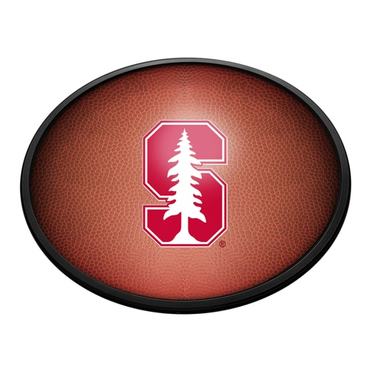 Stanford Cardinals: Pigskin Oval Slimline Lighted Wall Sign