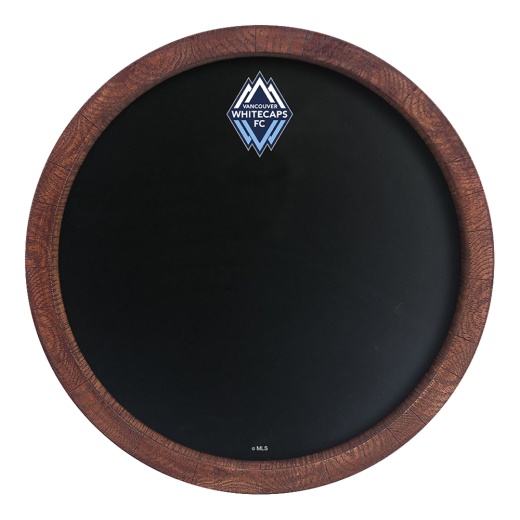 Vancouver Whitecaps Fc: Chalkboard "Faux" Barrel Top Sign
