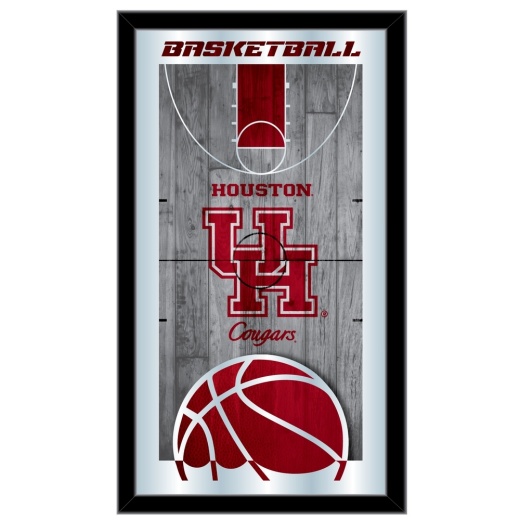 Houston 15" X 26" Basketball Mirror By Holland Bar Stool Company