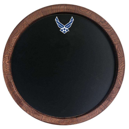 Us Air Force: Chalkboard "Faux" Barrel Top Sign