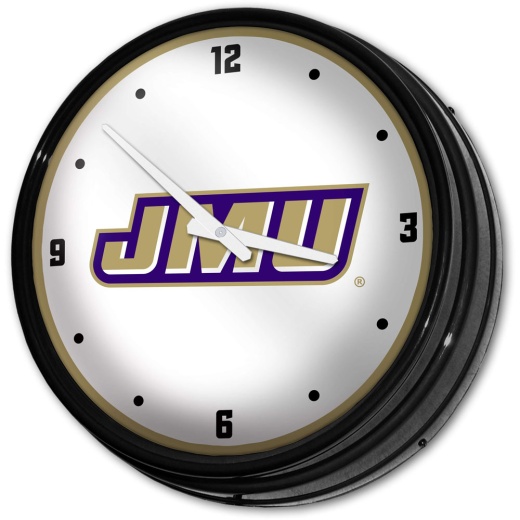 James Madison Dukes: Retro Lighted Wall Clock