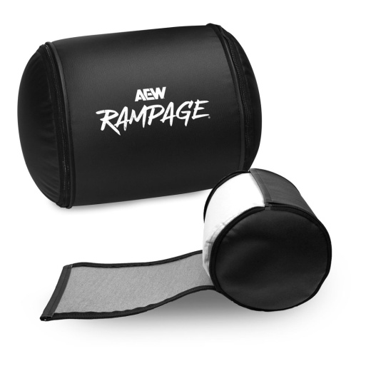 Display Pillow With All Elite Wrestling Rampage Logo