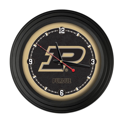 Purdue 15" Traditional Wall Clock By Holland Bar Stool Co