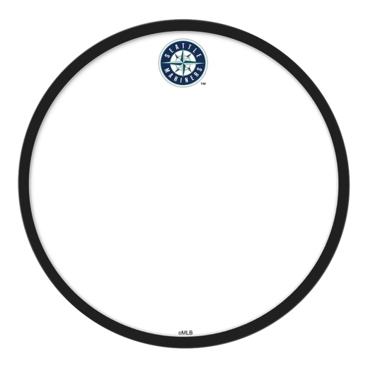 Seattle Mariners: Modern Disc Dry Erase Wall Sign