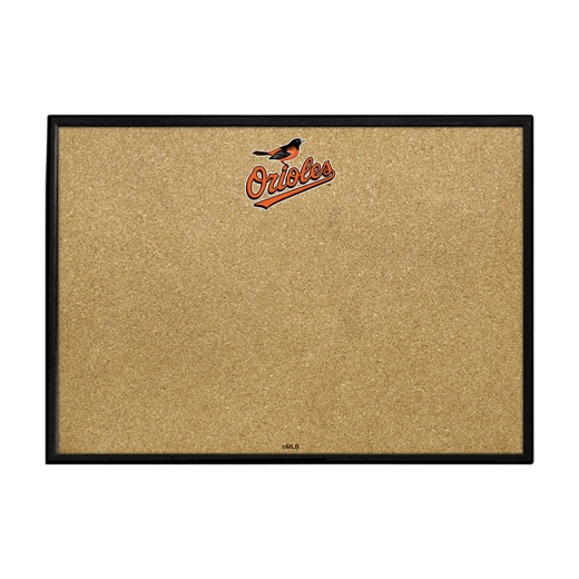 Baltimore Orioles: Framed Corkboard