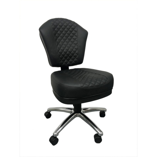 American Gaming Supply Deluxe Black On Black Poker Chair