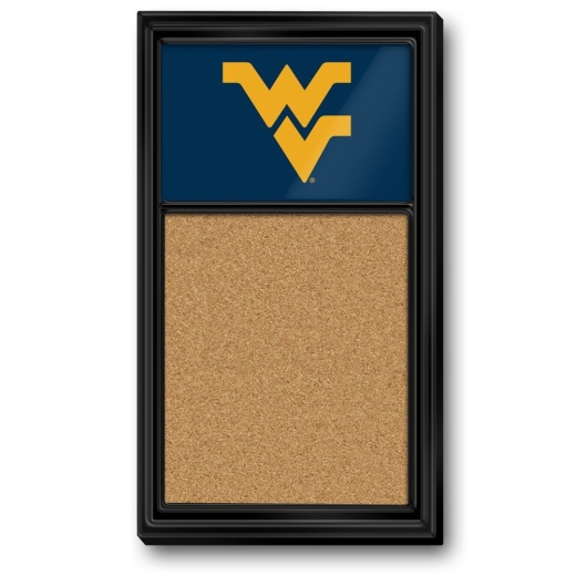 Wvu West Virginia Mountaineers Team Board Corkboardprimary Logo