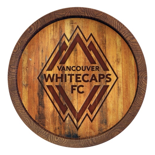Vancouver Whitecaps Fc: Branded "Faux" Barrel Top Sign