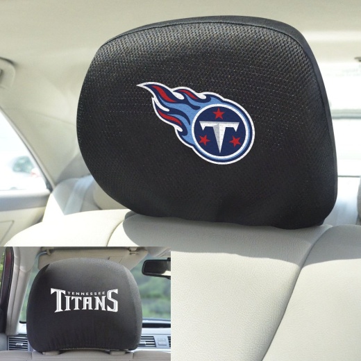 Tennessee Titans Embroidered Head Rest Cover Set 2 Pieces