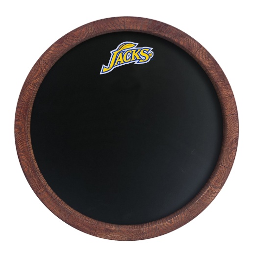 South Dakota State Jackrabbits: Jacks Chalk "Faux" Barrel Top Sign