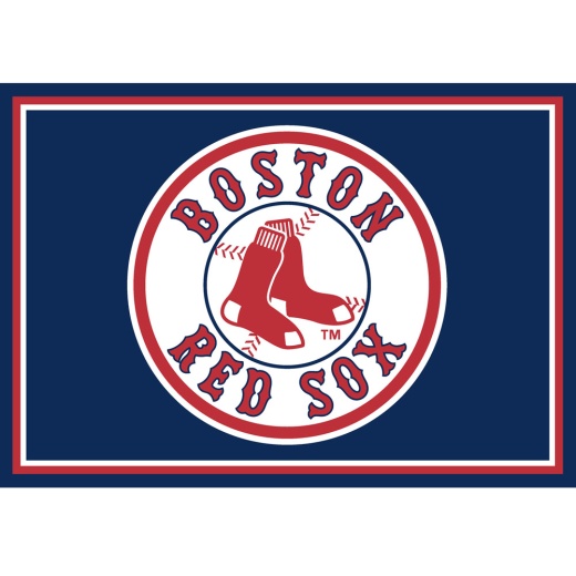 Boston Red Sox 3X4 Area Rug