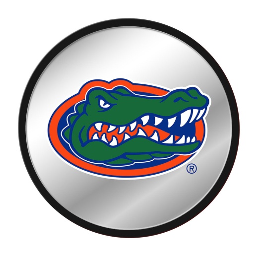Florida Gators: Logo Modern Disc Mirrored Wall Sign