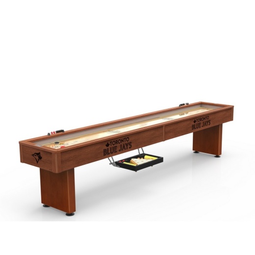 Toronto Blue Jays 12' Shuffleboard Table By The Holland Bar Stool Co