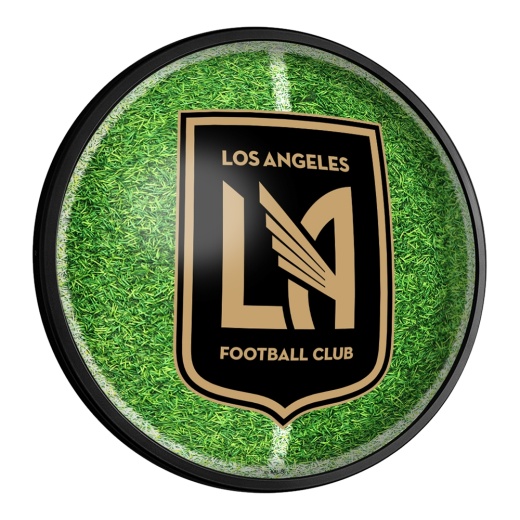 Los Angeles Football Club: Pitch Round Slimline Lighted Wall Sign