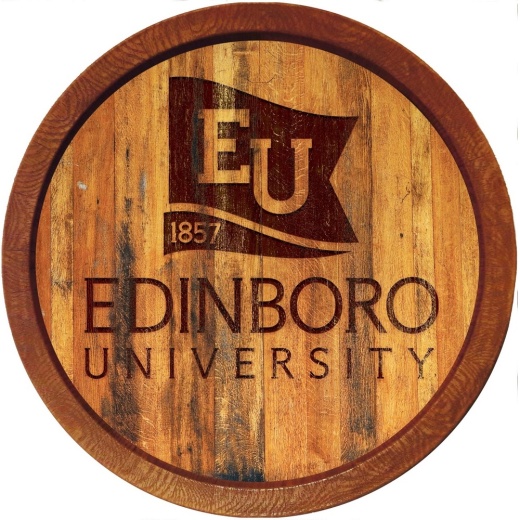 Edinboro Fighting Scots 20" Barrel Team Logo Wall Signprimary Logobranded