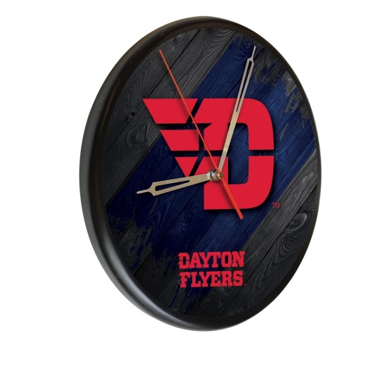 University Of Dayton Digitally Printed Wood Clock By The Holland Bar Stool Co