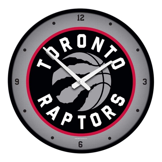 Toronto Raptors: Modern Disc Wall Clock