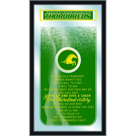 Kentucky State University 26"X15" Fight Song Wall Mirror