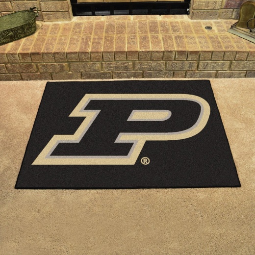 Purdue Boilermakers Allstar Rug 34 In. X 42.5 In., P Logo