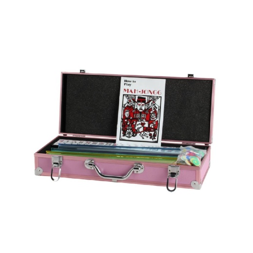 Pink Mah Jong Set
