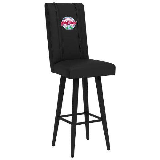 Swivel Bar Stool 2000 With Philadelphia Phillies Cooperstown