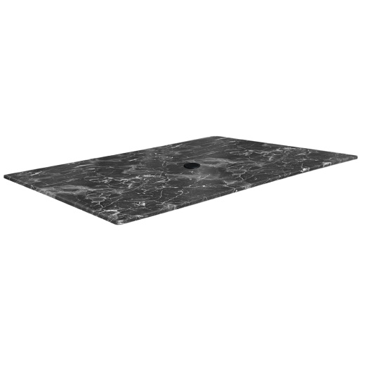 32" X 48" Indoor/Outdoor Allseason Euroslim Table Top With Umbrella Hole By The Holland Bar Stool Co
