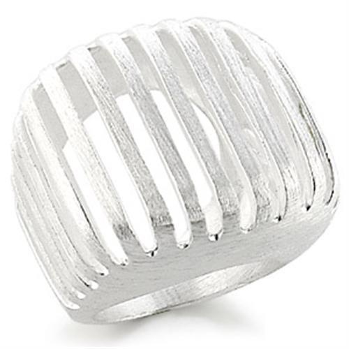 9W176 - Silver Brass Ring With No Stone