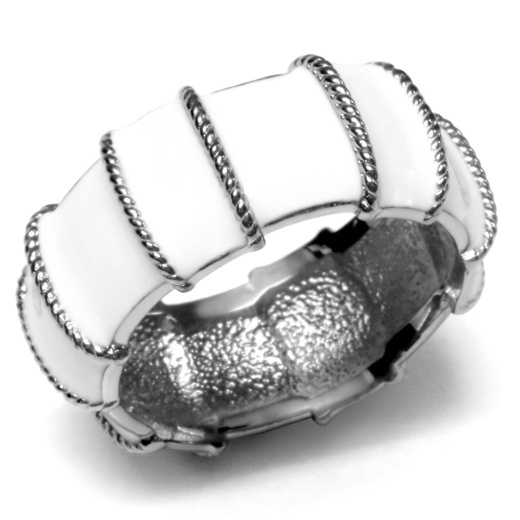 Alamode Tk039 - High Polished Stainless Steel Ring with No Stone