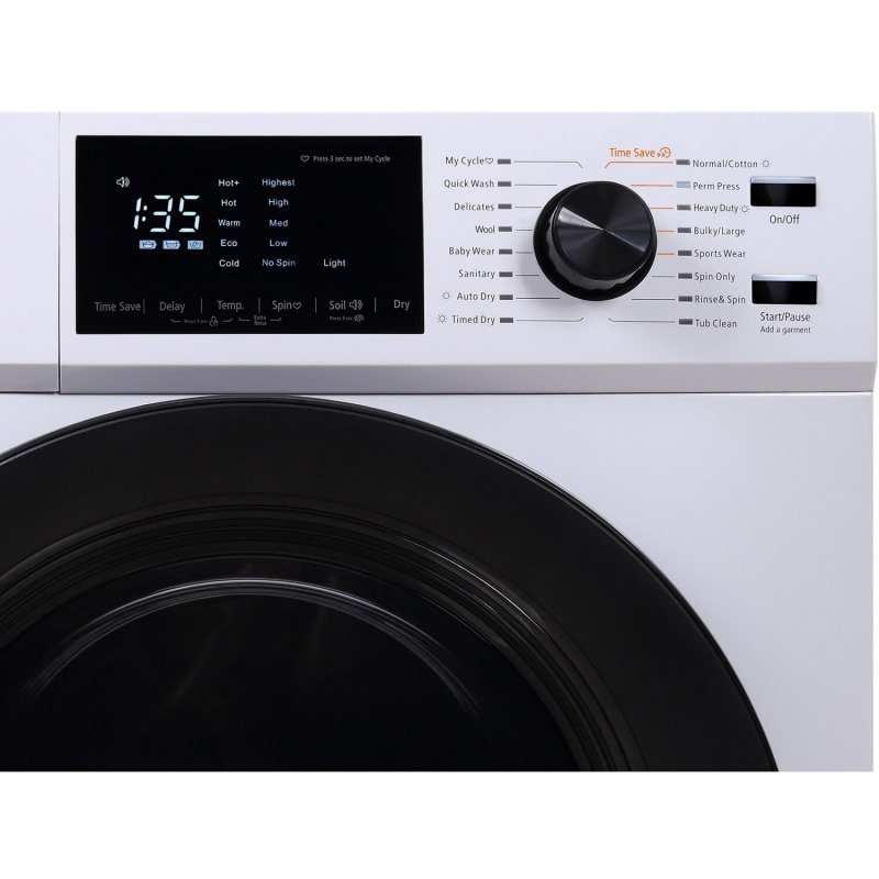2.7 Cu Ft Washer Dryer Combo - White