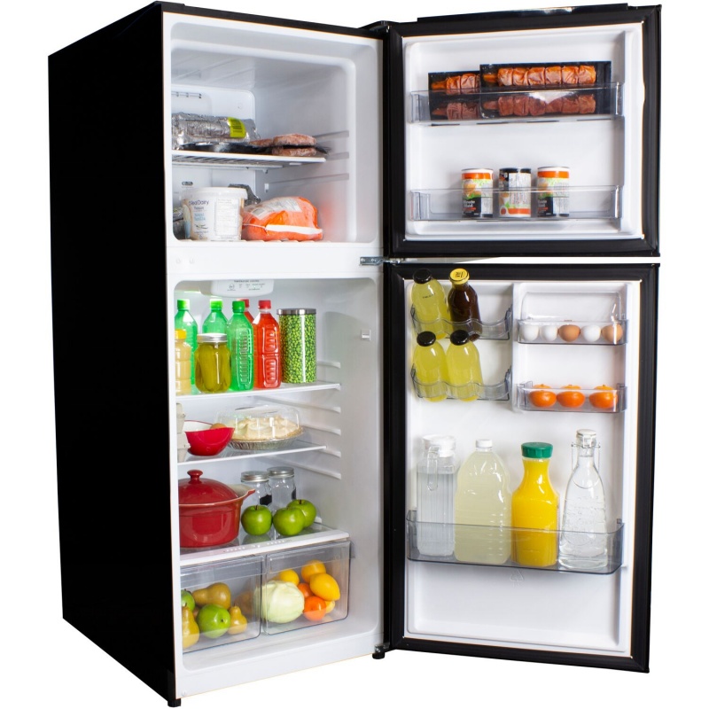 Danby 10.1 Cuft Top Mount Refrigerator with Frost Free Technology - Black