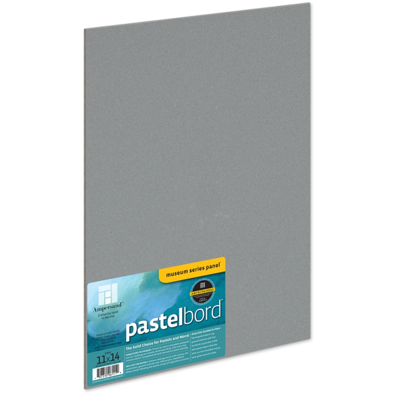 Pastelbord Grey 1/8" Flat 11x14