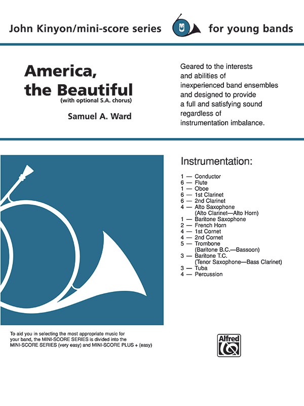 America, The Beautiful Conductor Score & Parts