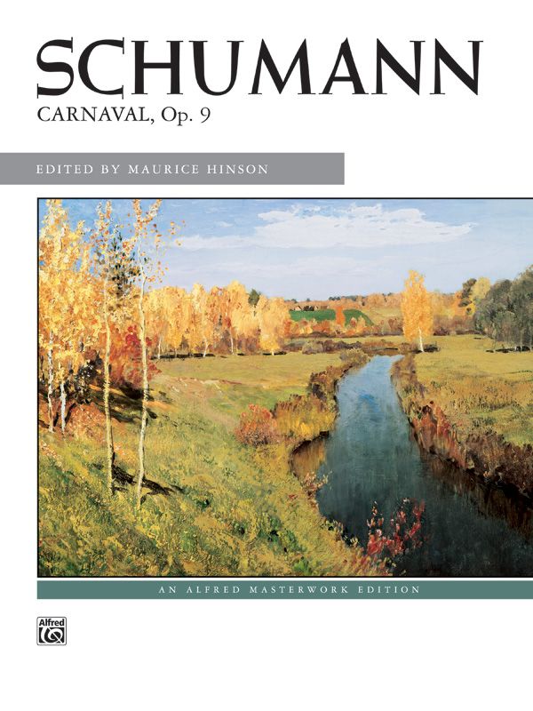 Schumann: Carnaval, Opus 9 Book