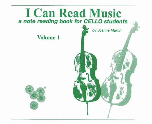 I Can Read Music, Volume 1 A Note Reading Book For Cello Students Book