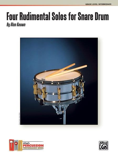 Four Rudimental Solos For Snare Drum Book