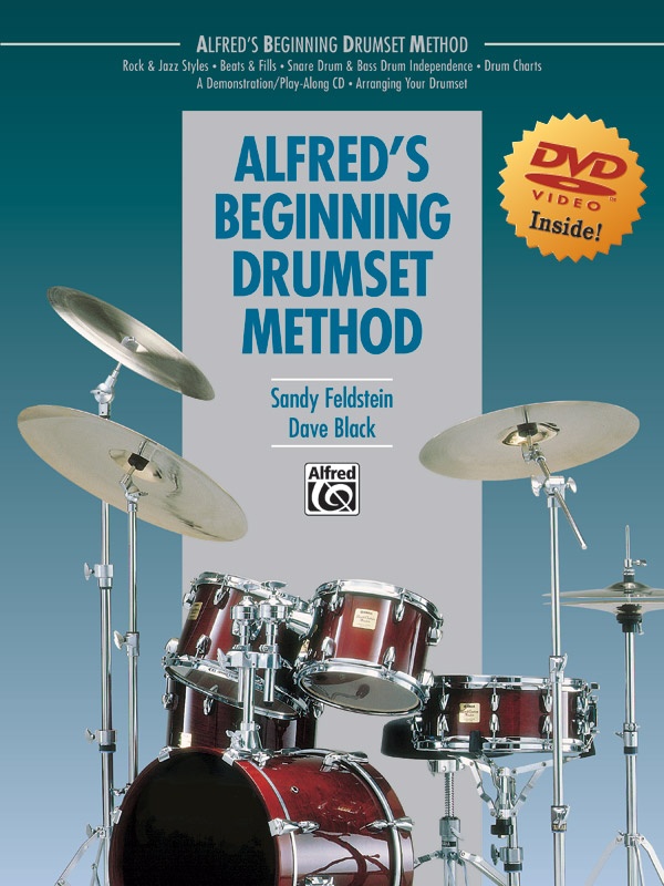Alfred's Beginning Drumset Method Book & Dvd (Sleeve)