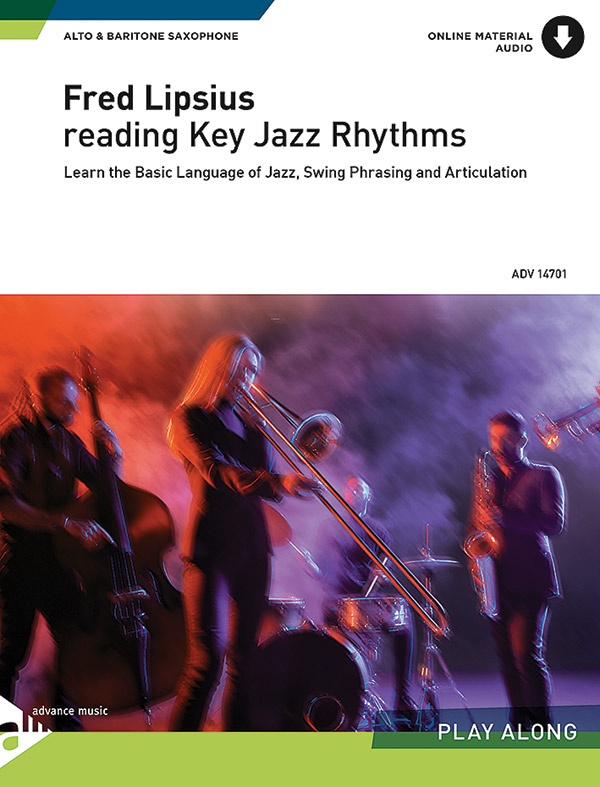 Reading Key Jazz Rhythms Learn The Basic Language Of Jazz, Swing Phrasing And Articulation Book & Online Audio