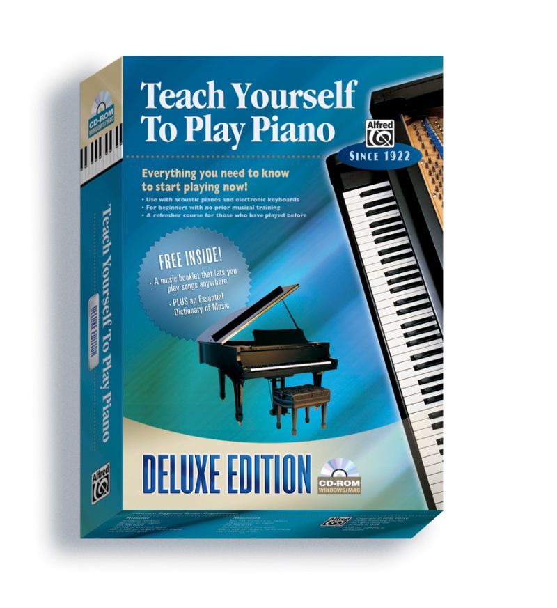 Alfred's Teach Yourself To Play Piano Everything You Need To Know To Start Playing Now! Cd-Rom