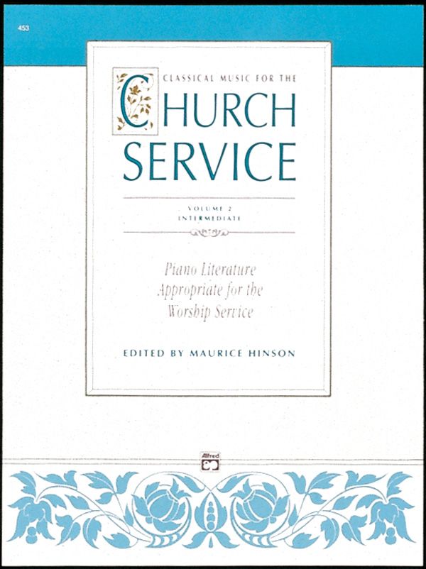 Classical Music For The Church Service, Volume 2 Book