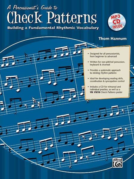 A Percussionist's Guide To Check Patterns Building A Fundamental Rhythmic Vocabulary Book & Cd